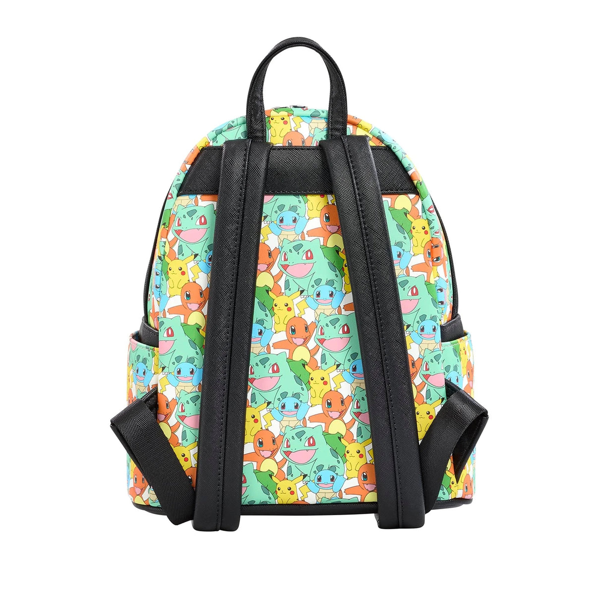Loungefly x Pokemon Starters and Pikachu AOP Mini Backpack