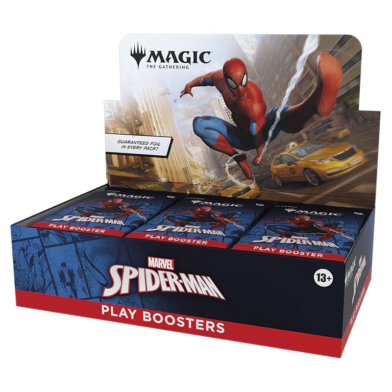 Magic The Gathering - Marvel's Spider-Man - Play Booster Box (30 Packs) - JET Cards