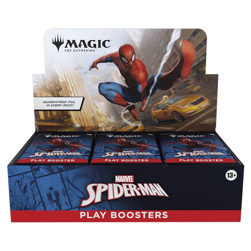 Magic The Gathering - Marvel's Spider-Man - Play Booster Box (30 Packs) - JET Cards