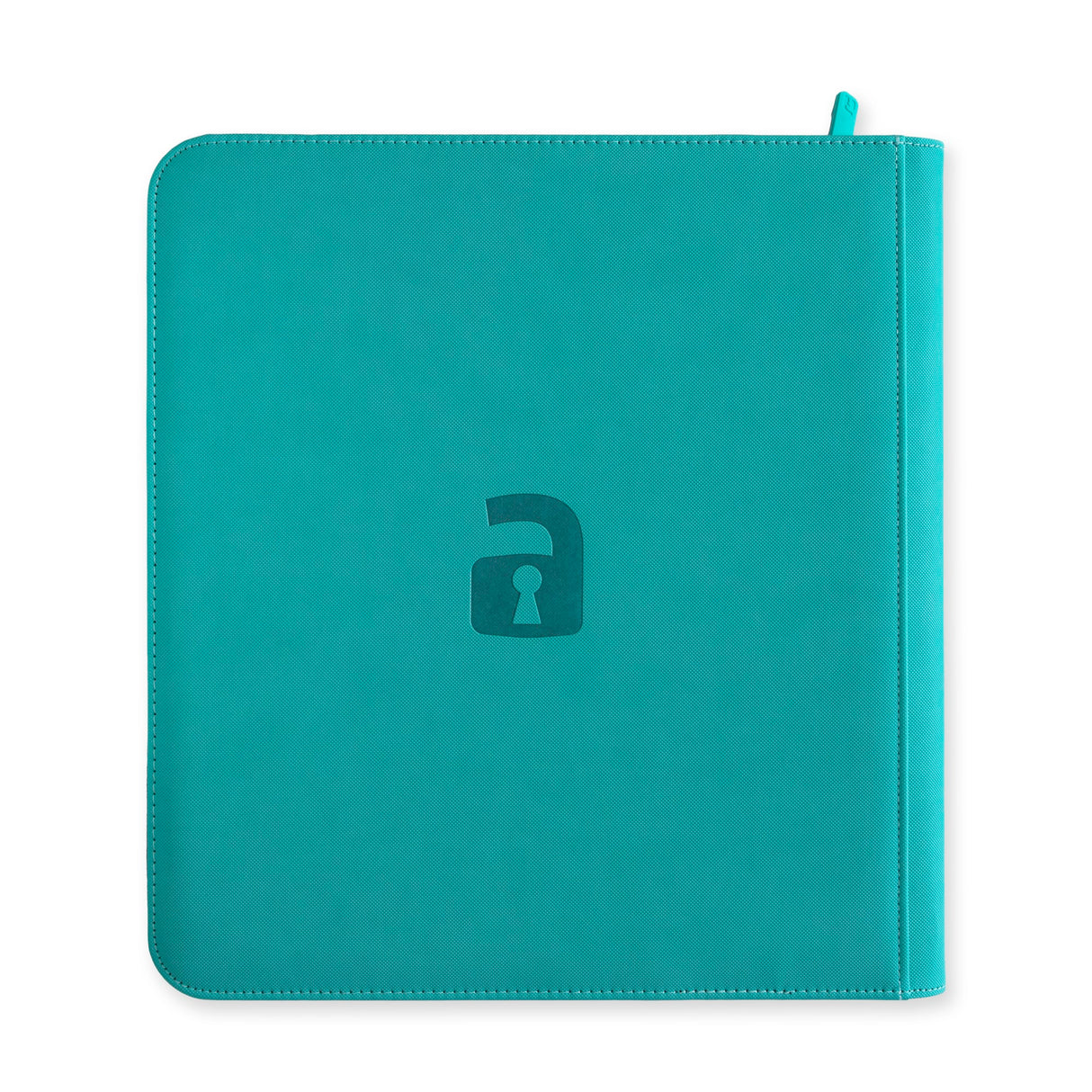 Vault X - 12-Pocket Exo-Tec® - Zip Binder - Teal - JET Cards