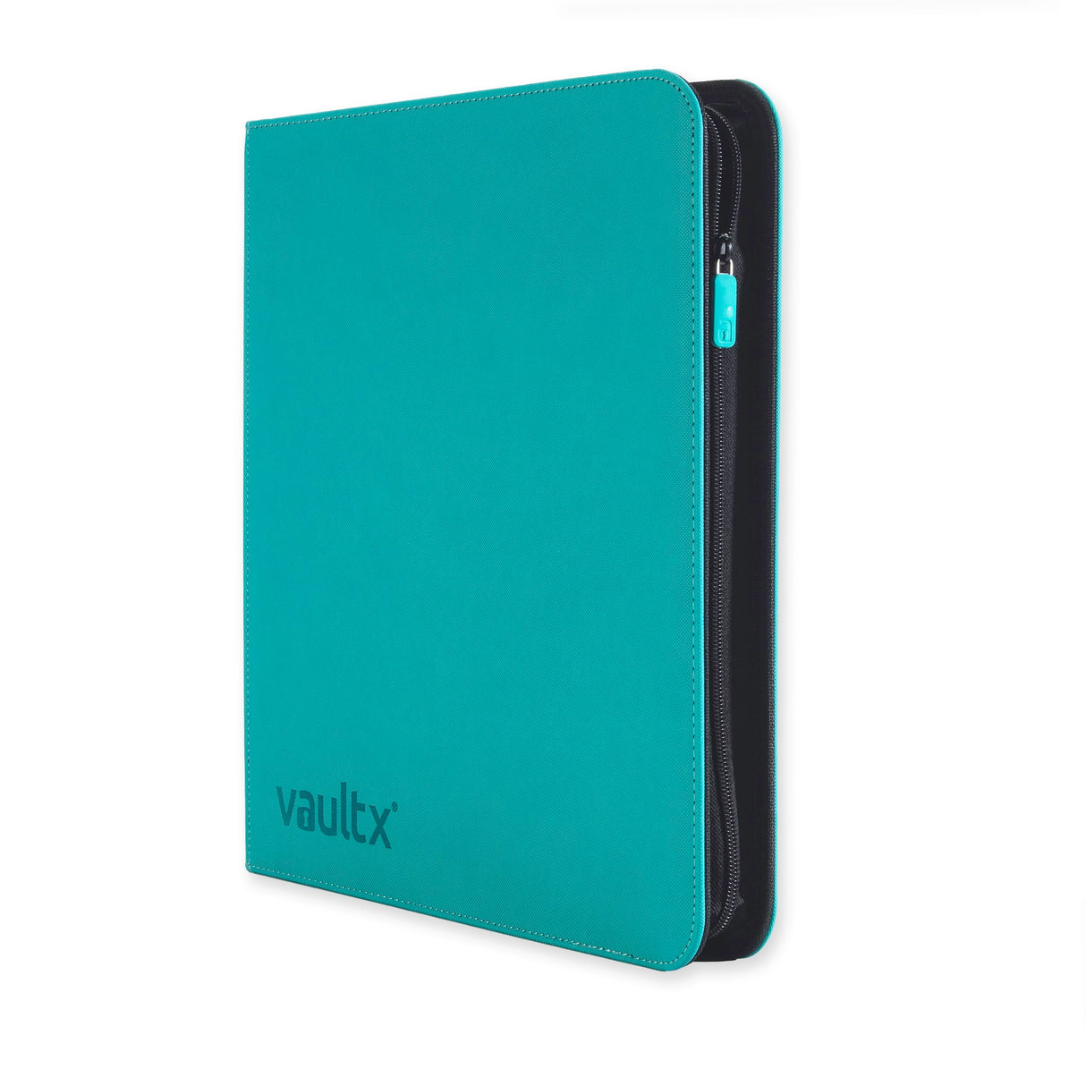Vault X - 12-Pocket Exo-Tec® - Zip Binder - Teal - JET Cards