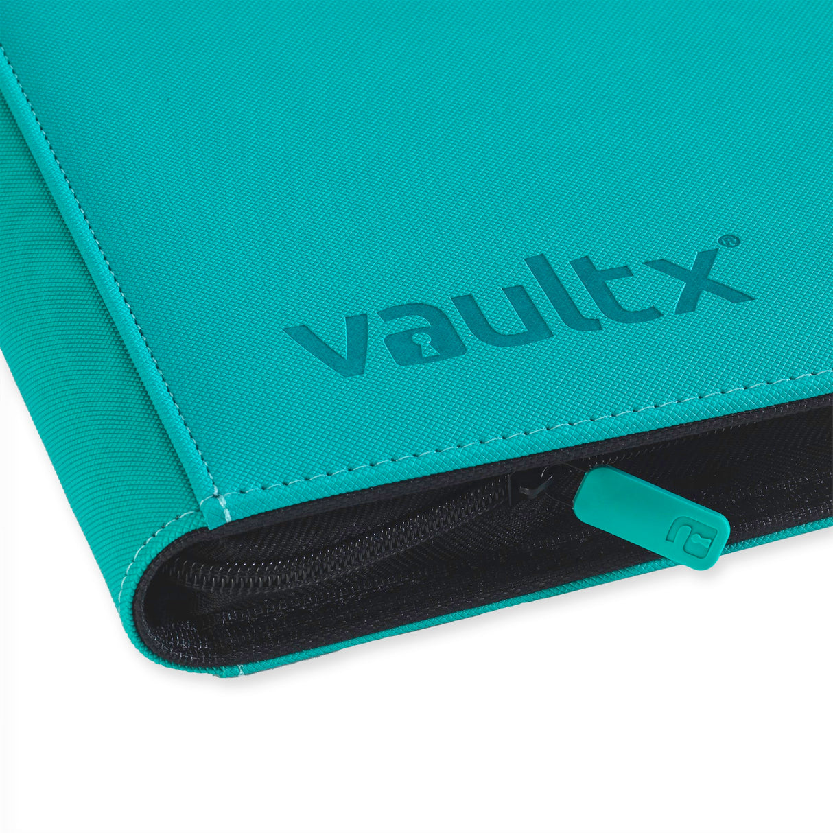 Vault X - 12-Pocket Exo-Tec® - Zip Binder - Teal - JET Cards