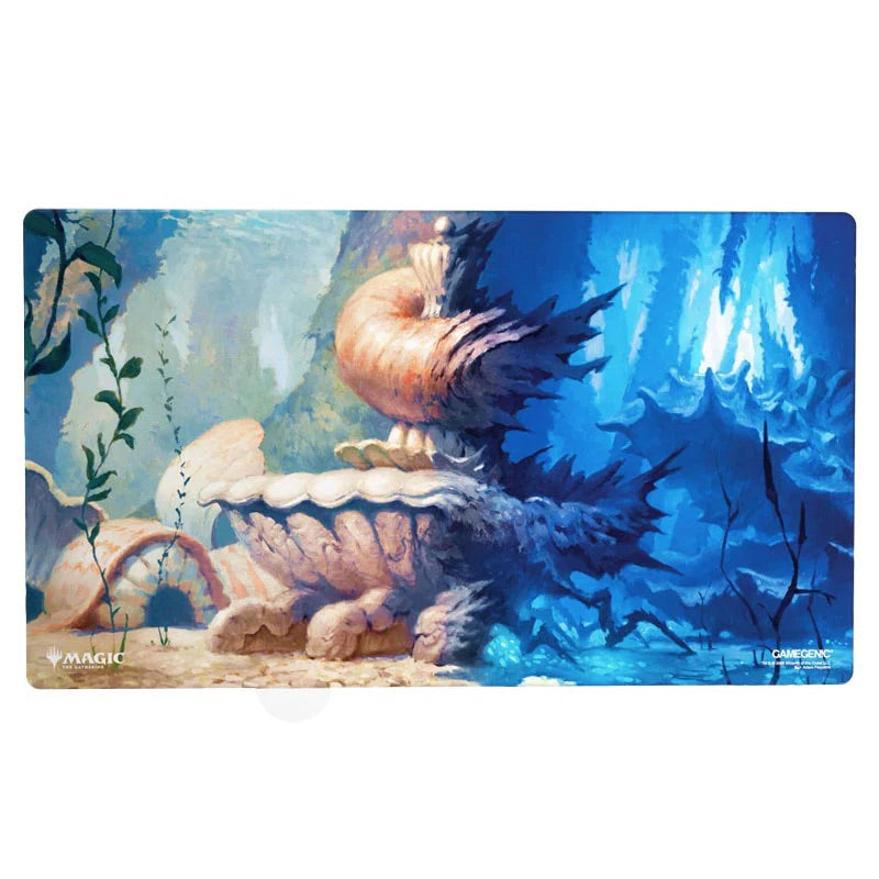 Gamegenic - Magic the Gathering - Lorwyn Eclipsed - Shiny Playmat - Hallowed Fountain - JET Cards
