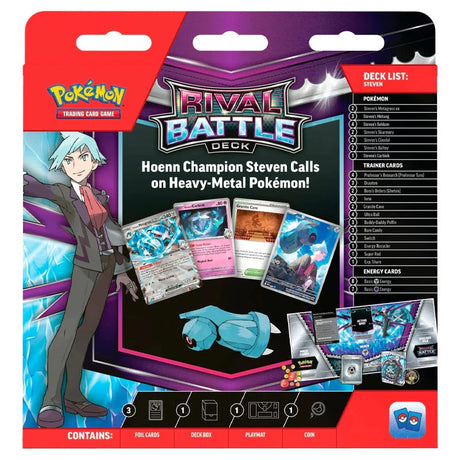 Pokemon - Rival Battle Deck - Steven - JET Cards