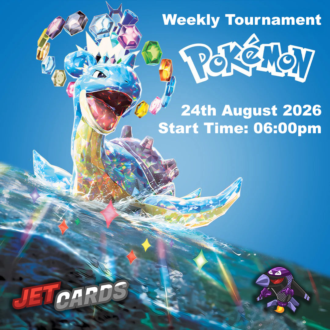 Pokémon - Weekly Tournament - Monday 6pm (24/08/26)