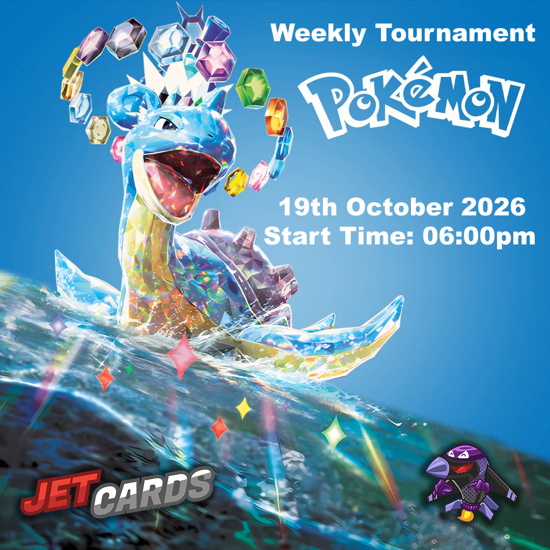 Pokémon - Weekly Tournament - Monday 6pm (19/10/26)