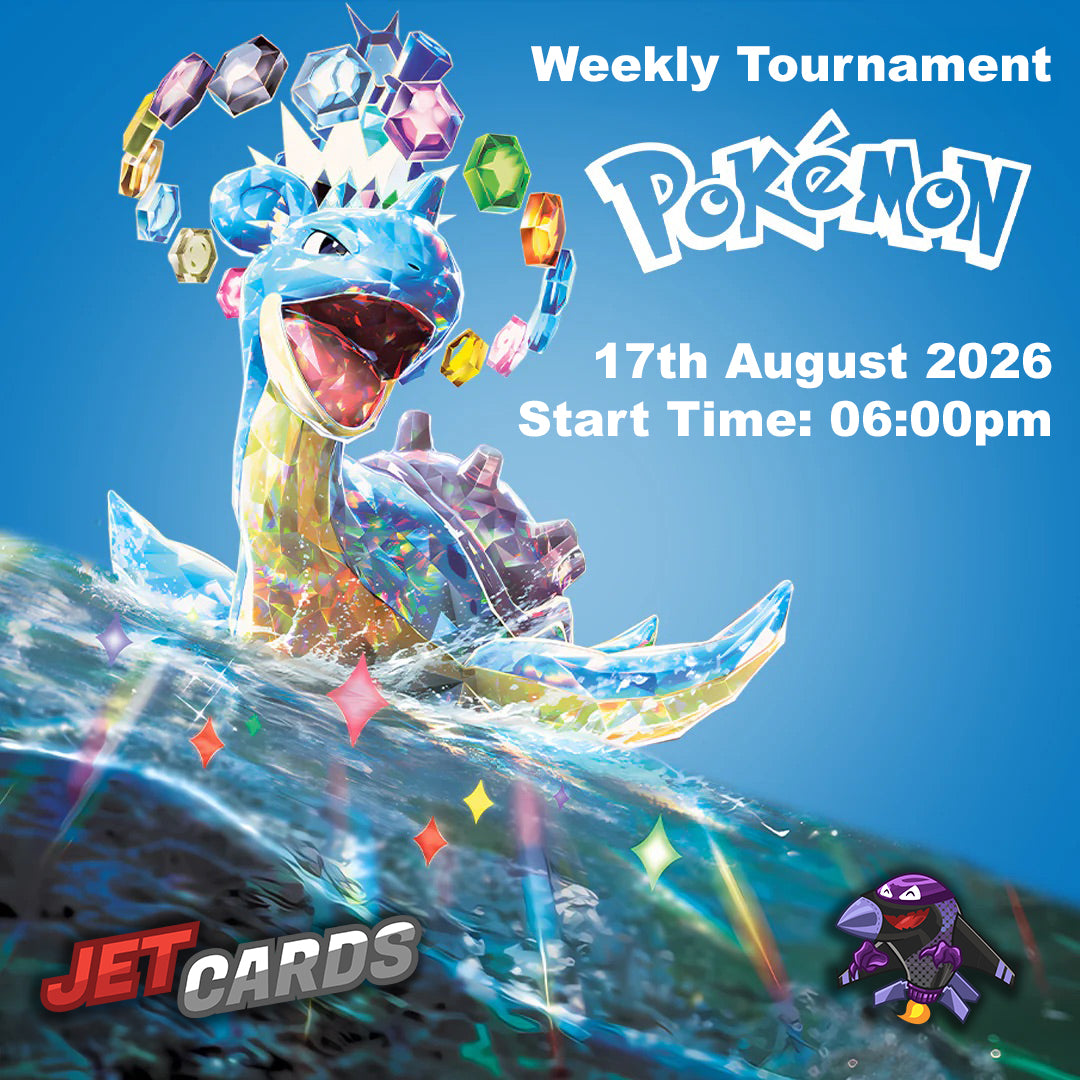 Pokémon - Weekly Tournament - Monday 6pm (17/08/26)