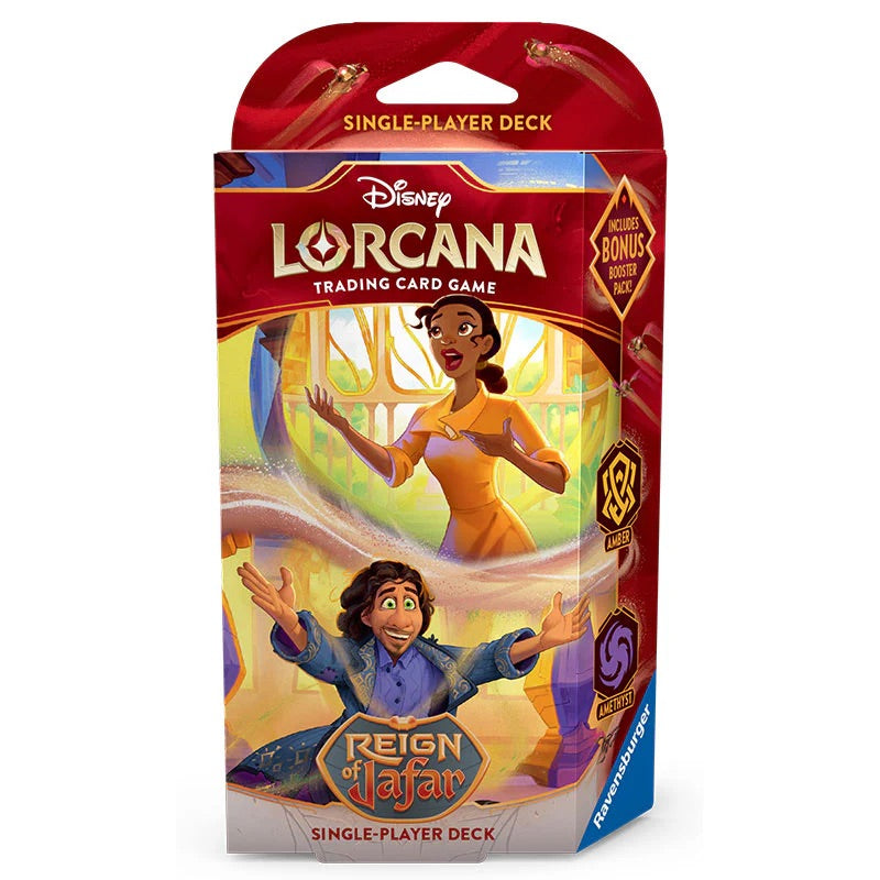 Disney Lorcana - Reign of Jafar - Starter Deck - Tiana & Bruno - JET Cards