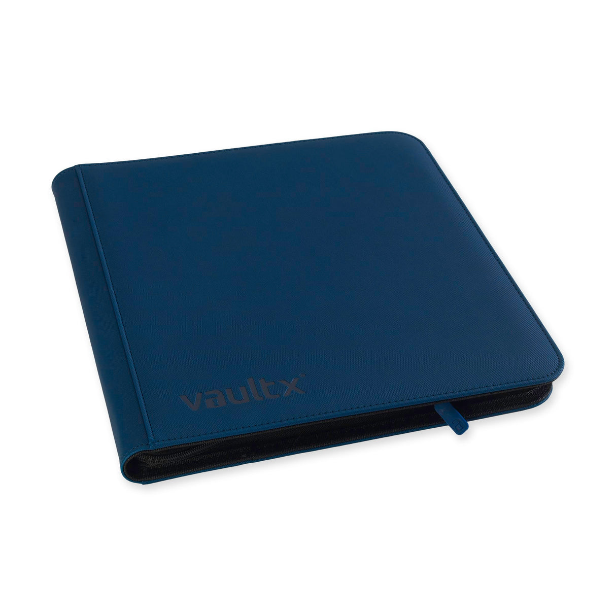 Vault X - 12-Pocket Exo-Tec® - Zip Binder - Blue - JET Cards