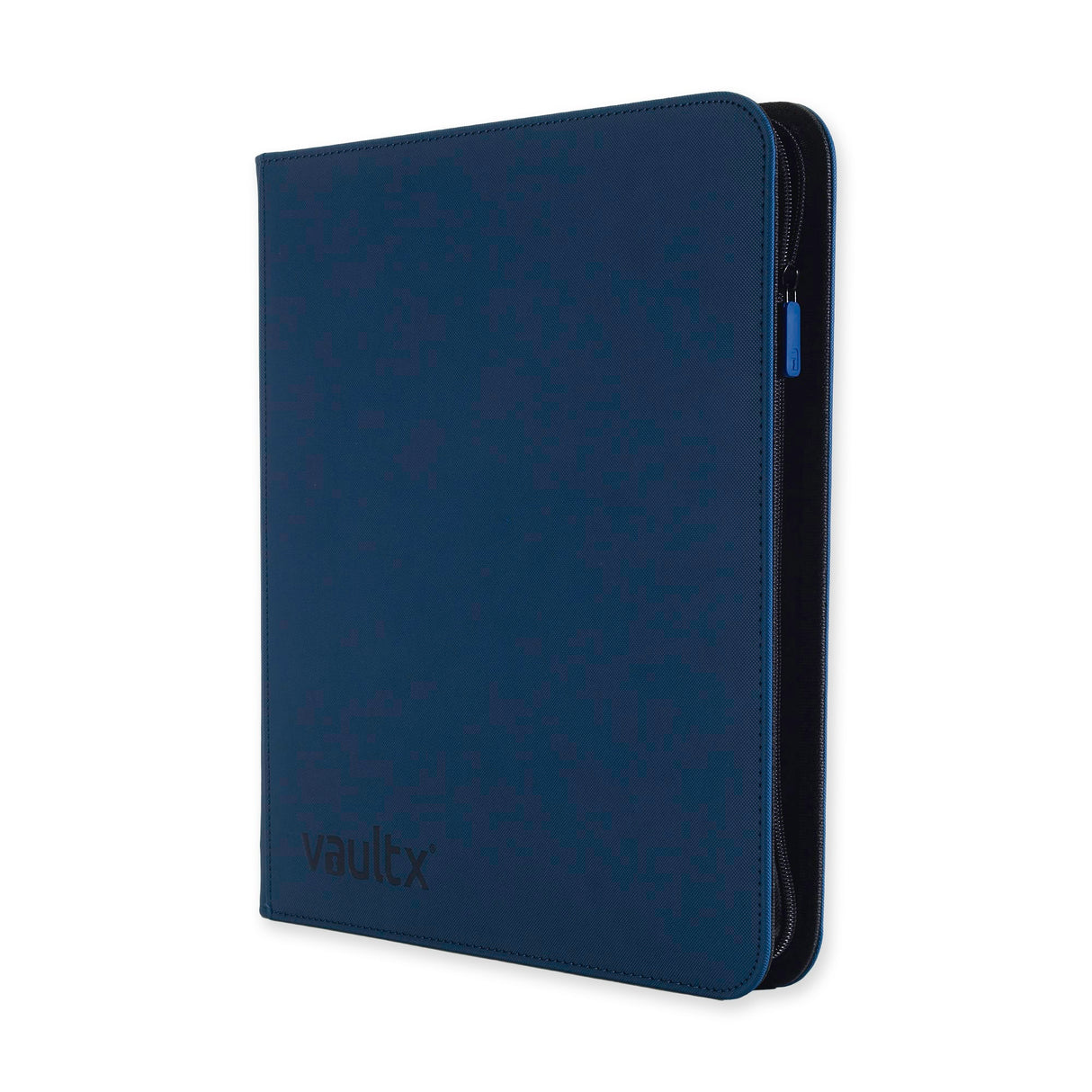 Vault X - 12-Pocket Exo-Tec® - Zip Binder - Blue - JET Cards