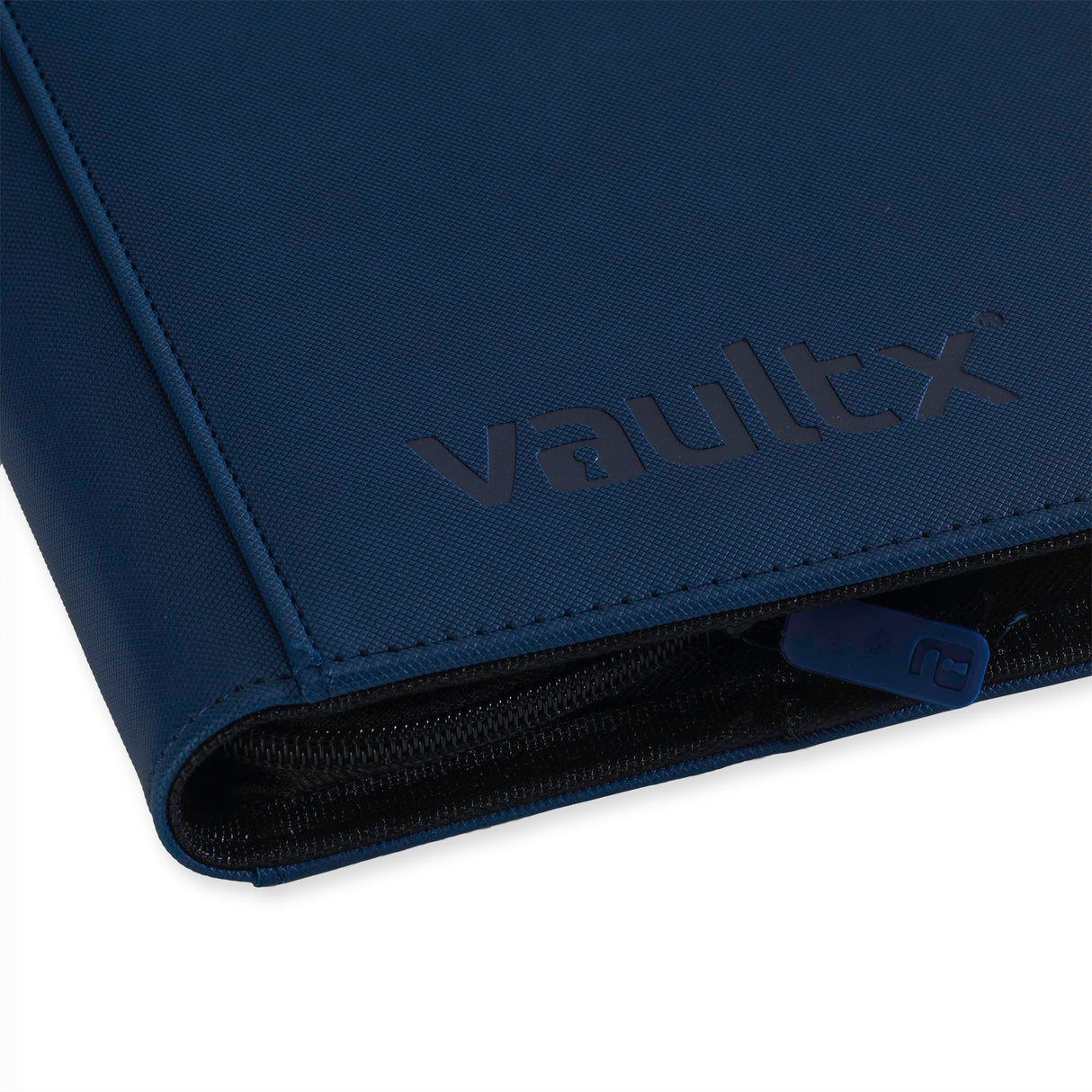 Vault X - 12-Pocket Exo-Tec® - Zip Binder - Blue - JET Cards