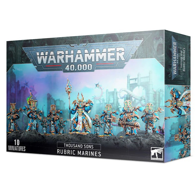 Warhammer 40,000 - Thousand Sons - Rubric Marines - JET Cards