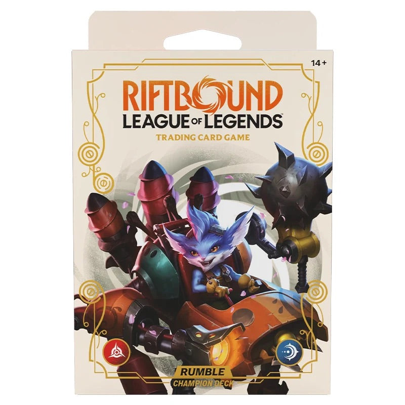 Riftbound: League of Legends TCG - Spiritforged - Champion Deck - Rumble - JET Cards