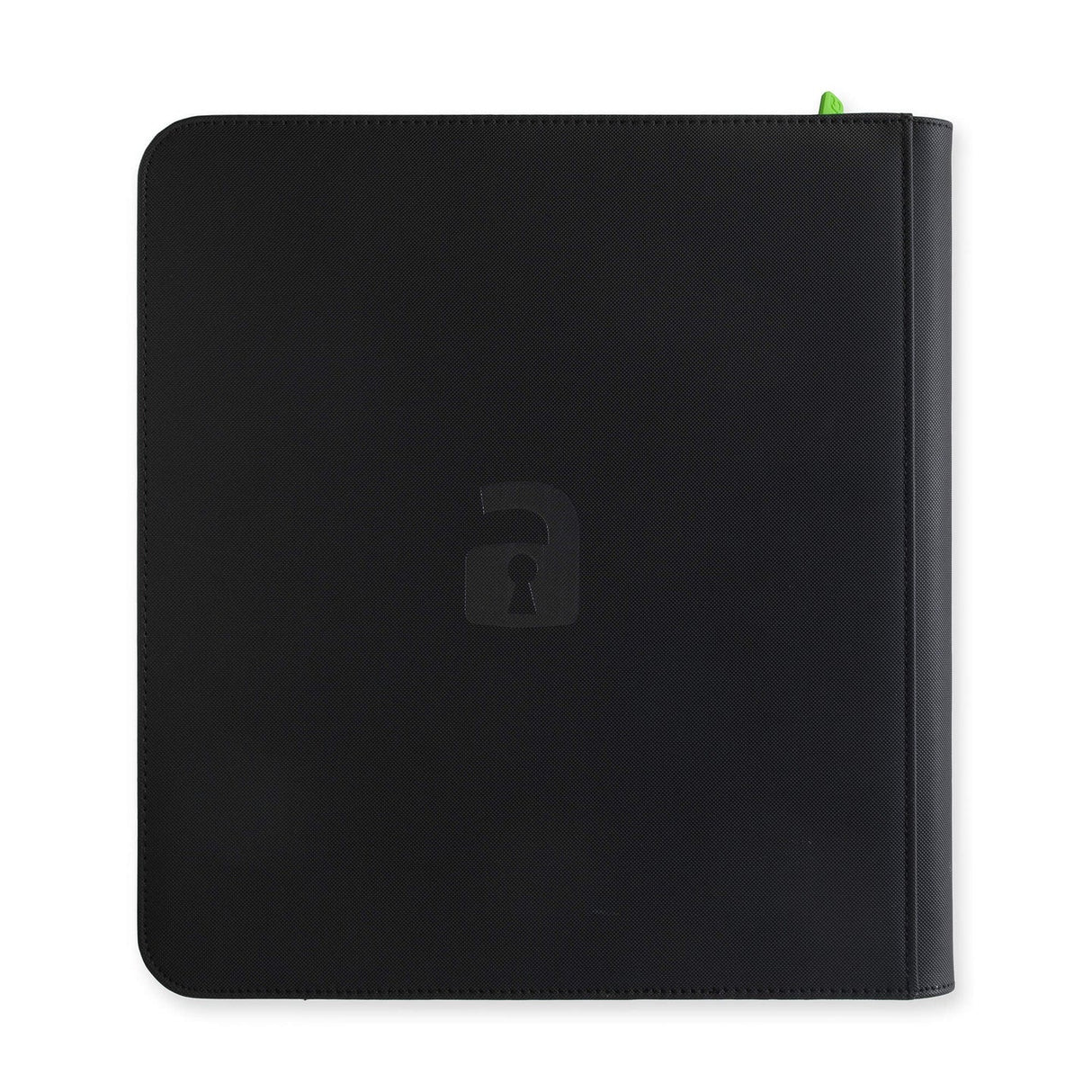 Vault X - 12-Pocket Exo-Tec® - XL Zip Binder - Black - JET Cards