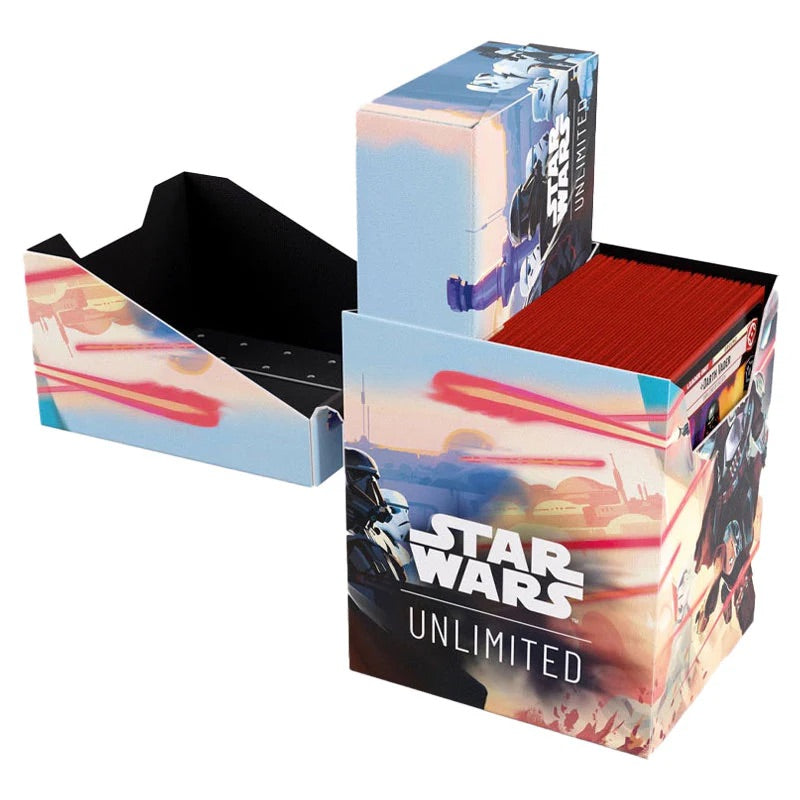 Gamegenic - Star Wars Unlimited - Soft Crate - Mandalorian/Moff Gideon - JET Cards