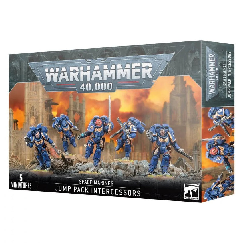 Warhammer 40,000 - Space Marines - Jump Pack Intercessors - JET Cards