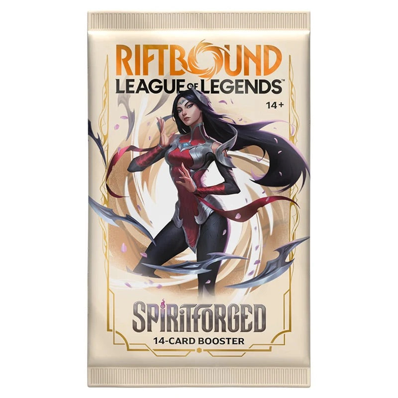 Riftbound: League of Legends TCG - Spiritforged - Booster Pack - JET Cards