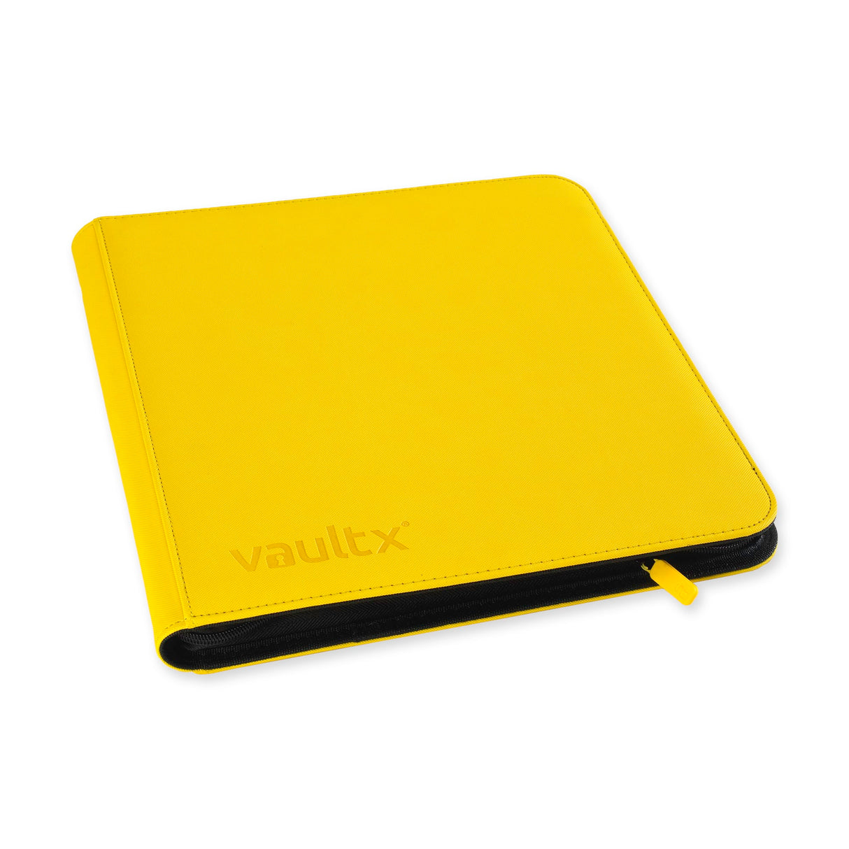 Vault X - 12-Pocket Exo-Tec® - Zip Binder - Yellow - JET Cards