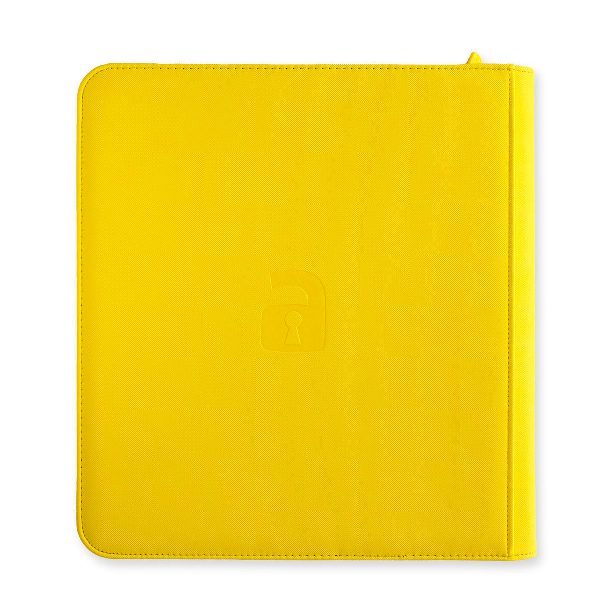 Vault X - 12-Pocket Exo-Tec® - Zip Binder - Yellow - JET Cards