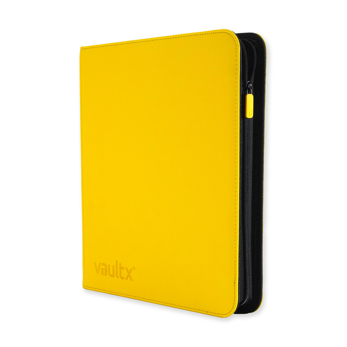 Vault X - 12-Pocket Exo-Tec® - Zip Binder - Yellow - JET Cards