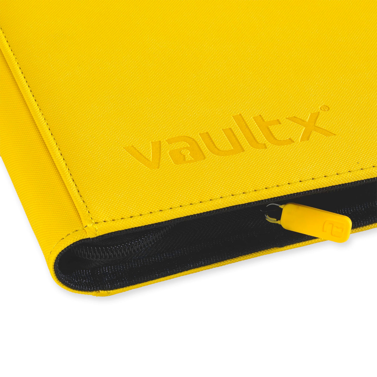 Vault X - 12-Pocket Exo-Tec® - Zip Binder - Yellow - JET Cards