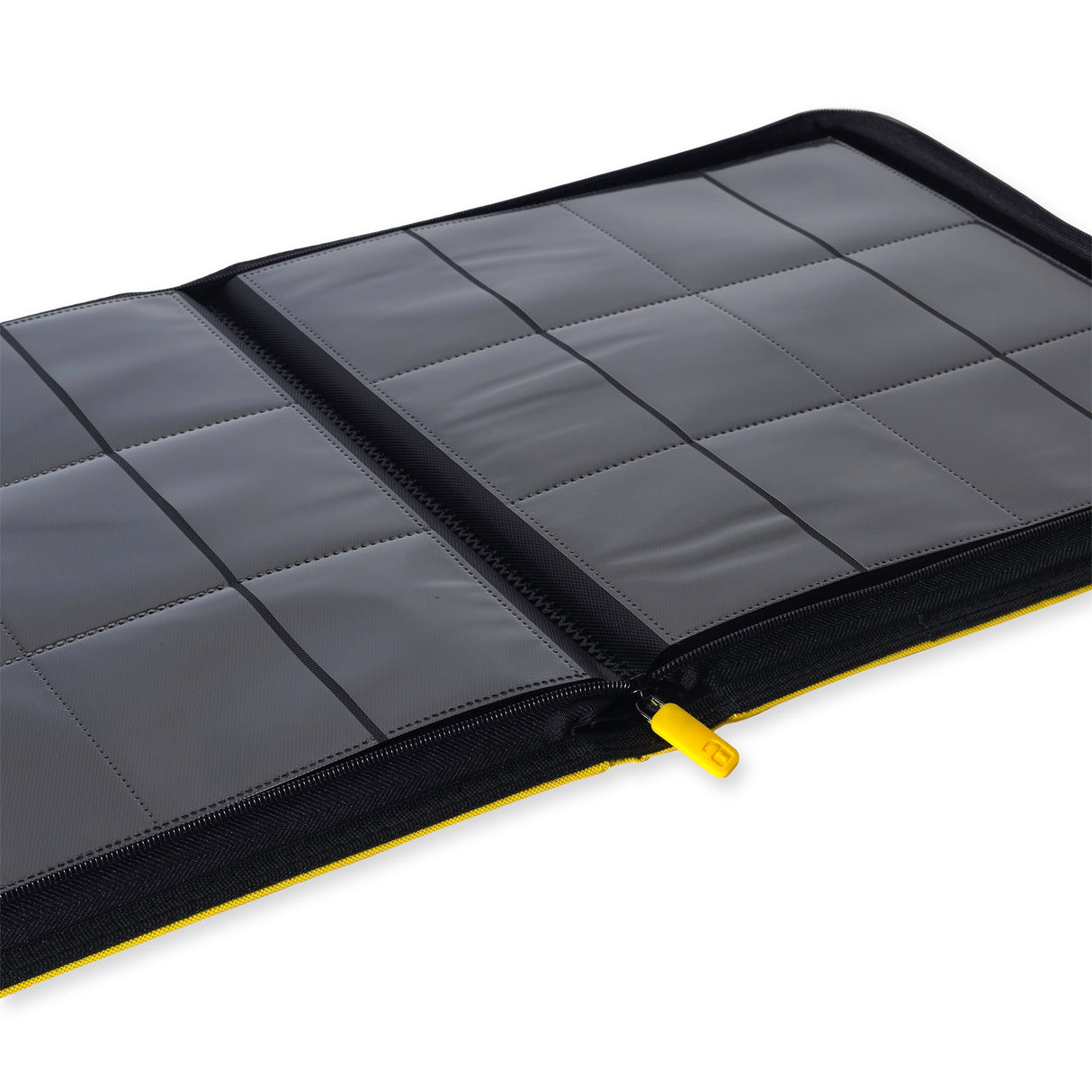 Vault X - 12-Pocket Exo-Tec® - Zip Binder - Yellow - JET Cards