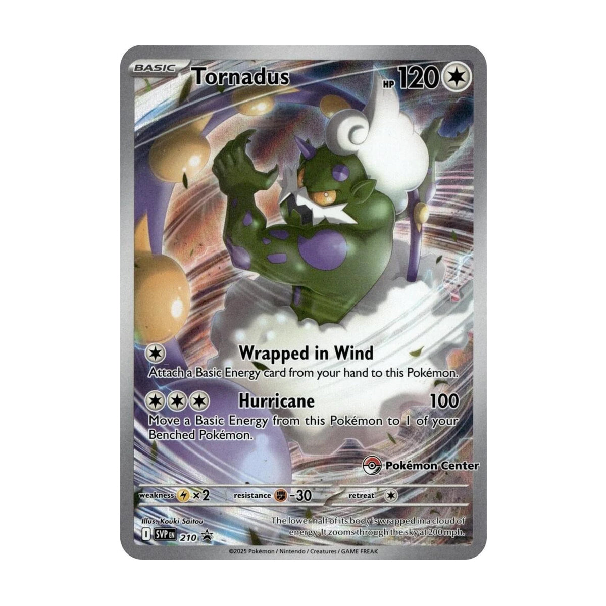 Tornadus SVP210 (Pokemon Center) - Scarlet & Violet - Promo