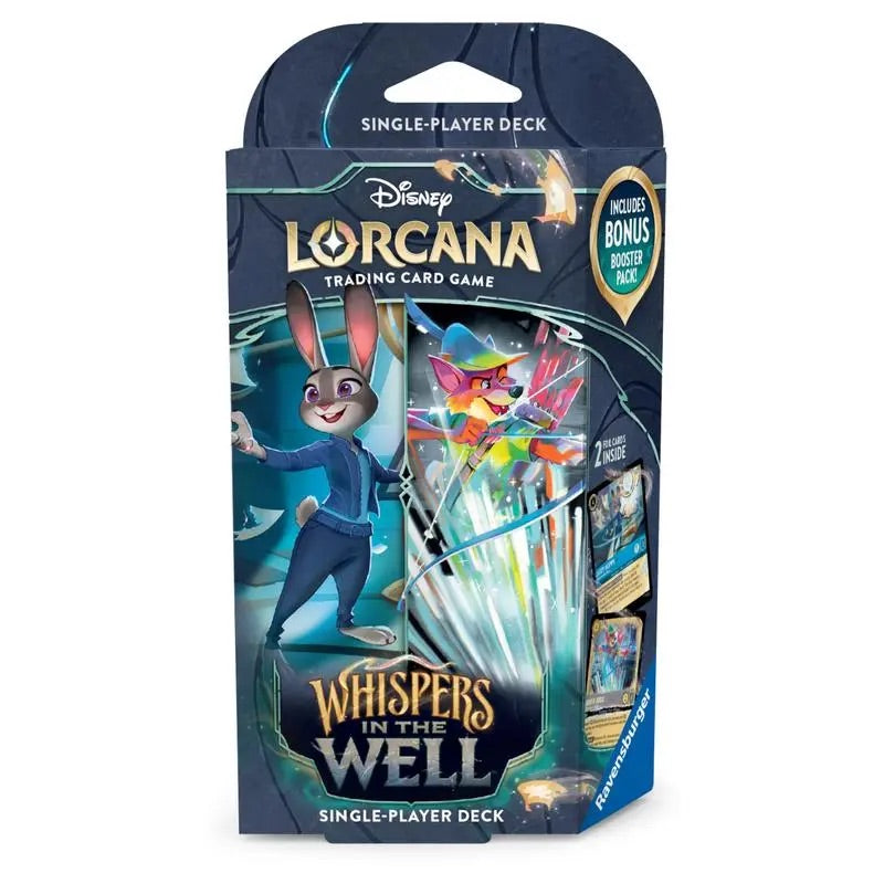 Disney Lorcana - Whispers in the Well - Starter Deck - Judy Hopps & Robin Hood