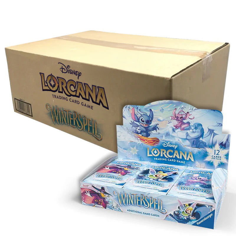 Disney Lorcana - Winterspell - Booster Box Case (4 Booster Boxes)