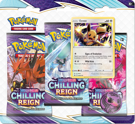 Pokemon Chilling Reign Triple Blister Pack (Preorder) - JET Cards