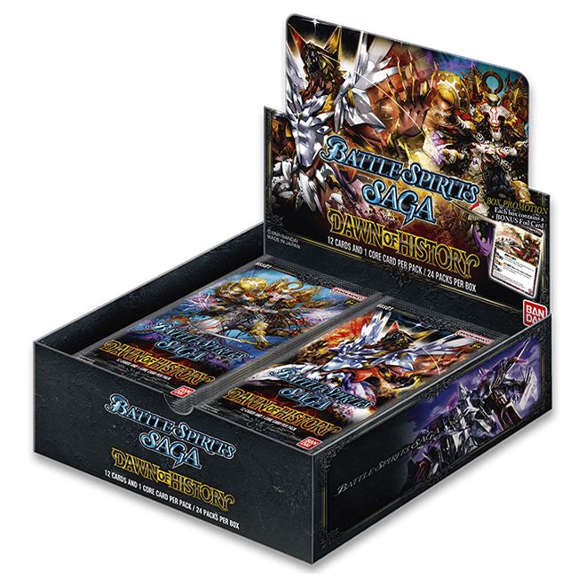 Battle Spirits Saga - BSS01 - Dawn Of History - Booster Box (24 Packs) - JET Cards