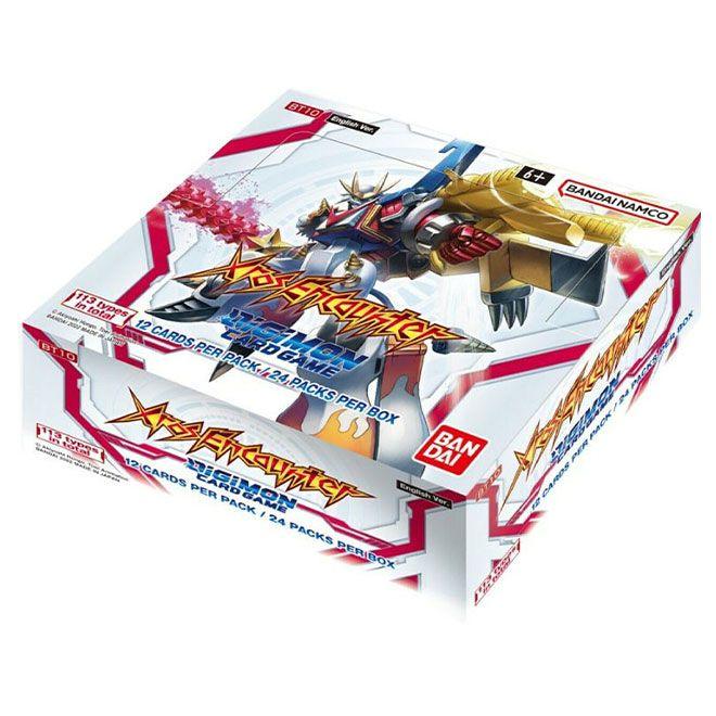 Digimon Card Game - BT10 - Xros Encounter Booster Box (24 Packs) - JET Cards