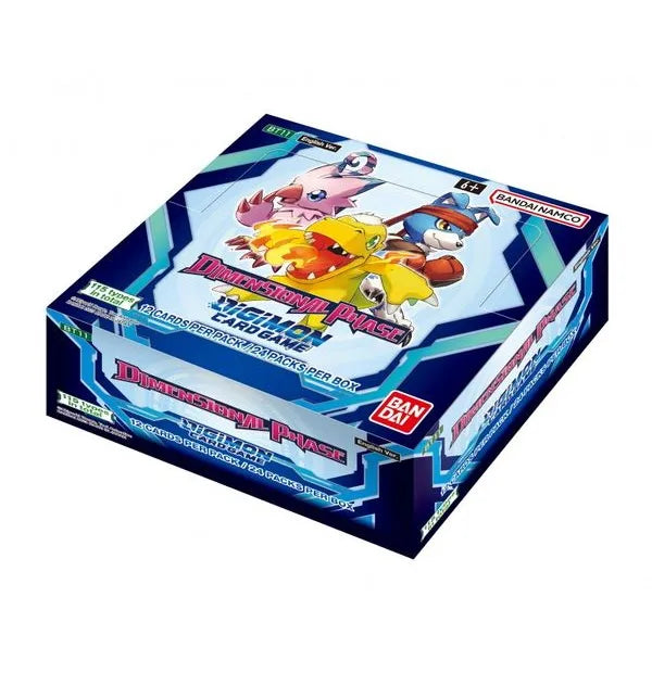 Digimon Card Game - BT11 - Dimensional Phase - Booster Box (24 Packs) - JET Cards