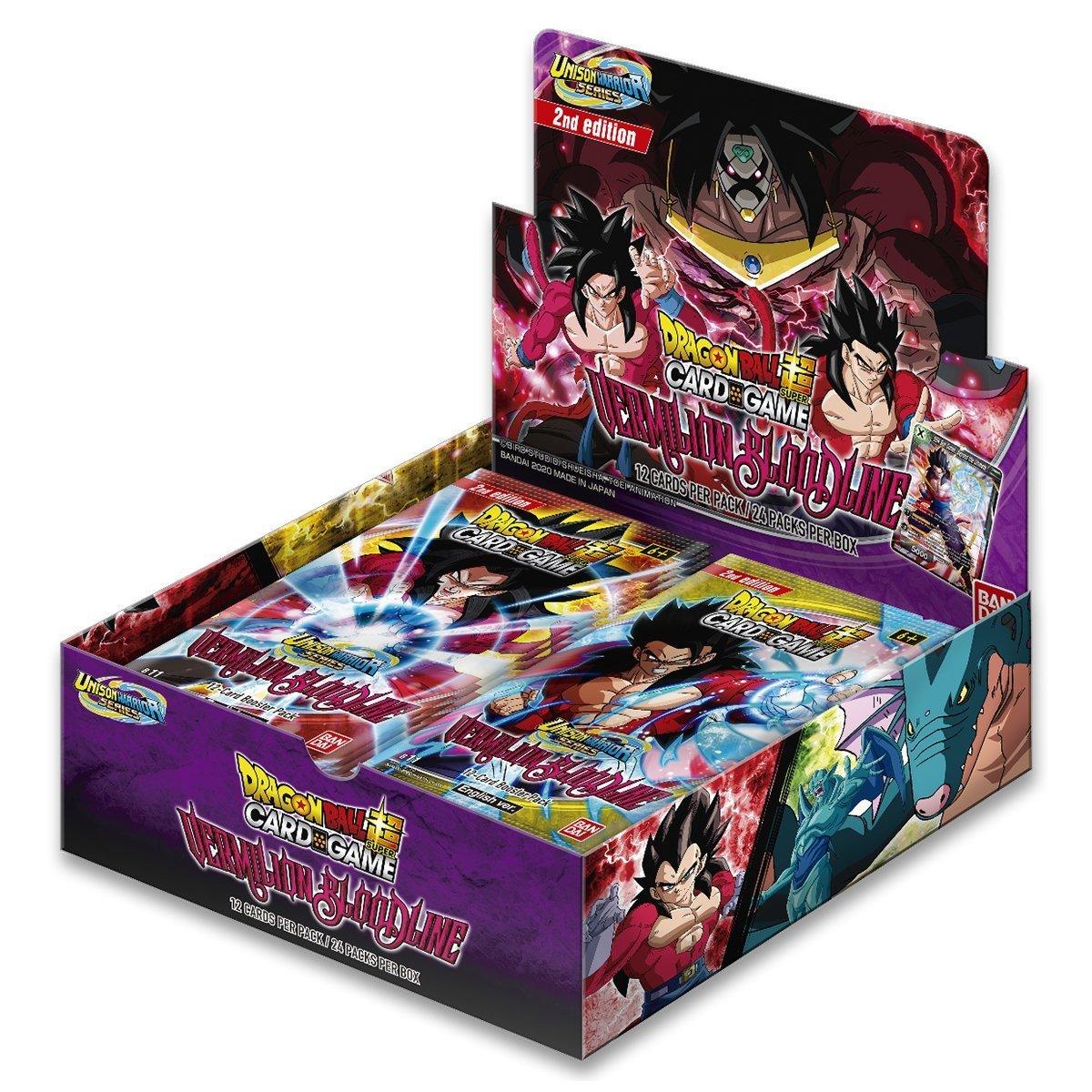 Dragon Ball Super – B11 Vermillion Bloodline UW02 Booster Box (2nd Edition) - JET Cards