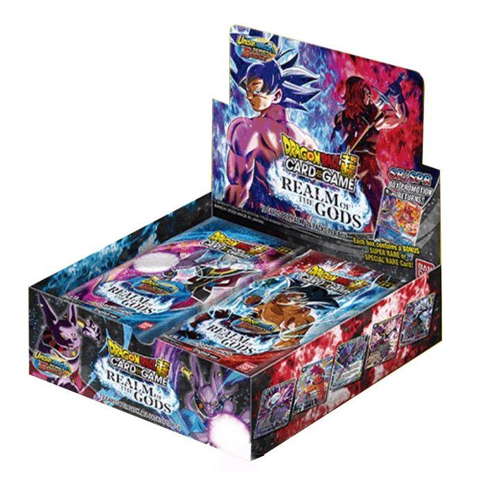 Dragon Ball Super CG: B16 Unison Warrior Series 07 Realm Of The Gods Booster Box - JET Cards