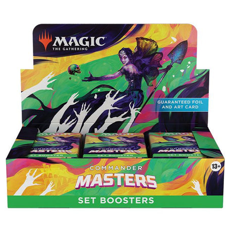 Magic The Gathering - Commander Masters - Set Booster Box (24 Packs) - JET Cards