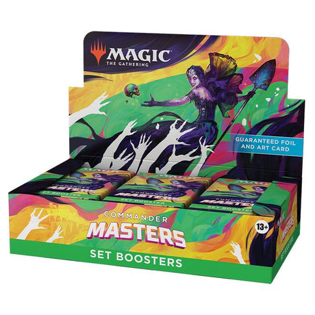 Magic The Gathering - Commander Masters - Set Booster Box (24 Packs) - JET Cards