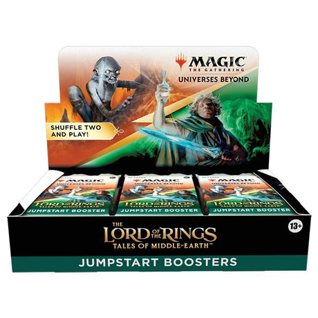 Magic The Gathering - The Lord Of The Rings - Tales Of Middle-Earth - Jumpstart Booster Box (18 Packs) - JET Cards