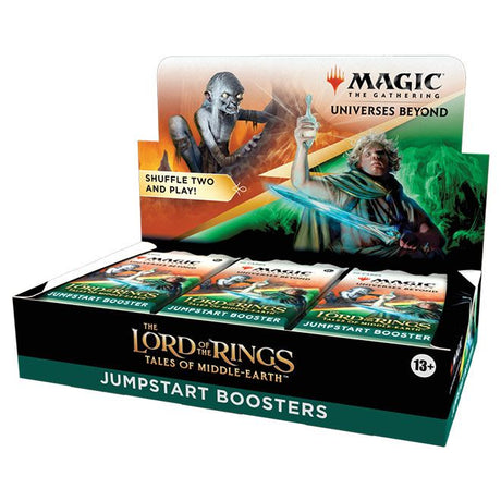 Magic The Gathering - The Lord Of The Rings - Tales Of Middle-Earth - Jumpstart Booster Box (18 Packs) - JET Cards