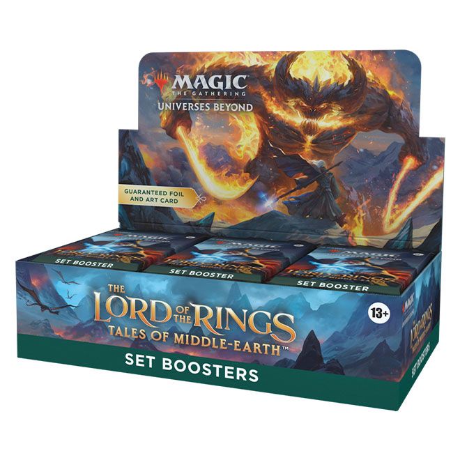 Magic The Gathering - The Lord Of The Rings - Tales Of Middle-Earth - Set Booster Box (30 Packs) - JET Cards