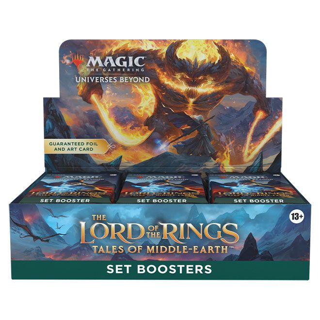 Magic The Gathering - The Lord Of The Rings - Tales Of Middle-Earth - Set Booster Box (30 Packs) - JET Cards
