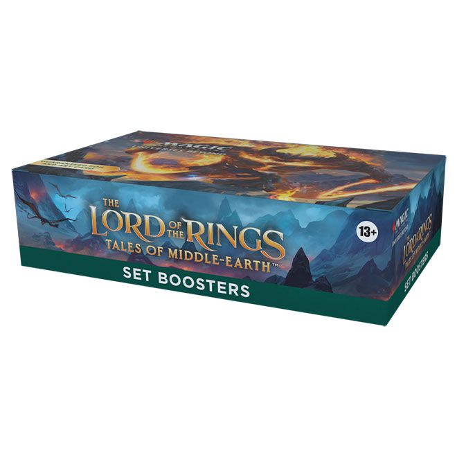 Magic The Gathering - The Lord Of The Rings - Tales Of Middle-Earth - Set Booster Box (30 Packs) - JET Cards