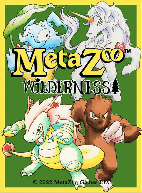 MetaZoo Cryptid Nation: Wilderness Theme Deck - 1st Edition - Set of 5 Decks - JET Cards