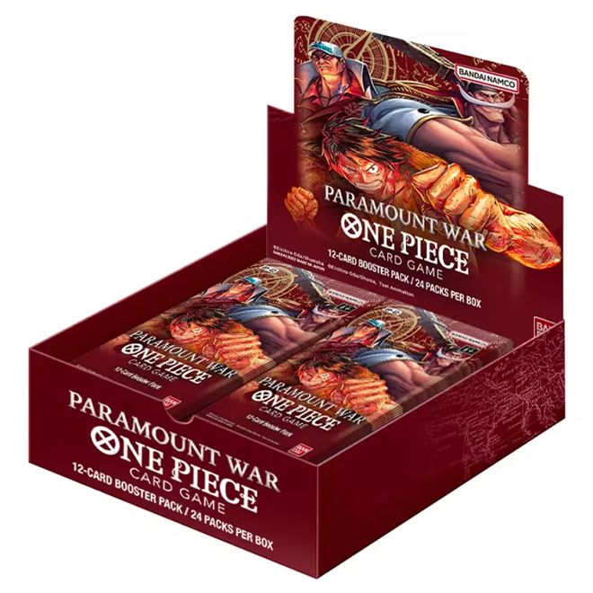 One Piece Card Game - Paramount War - Booster Box (24 Packs) - JET Cards