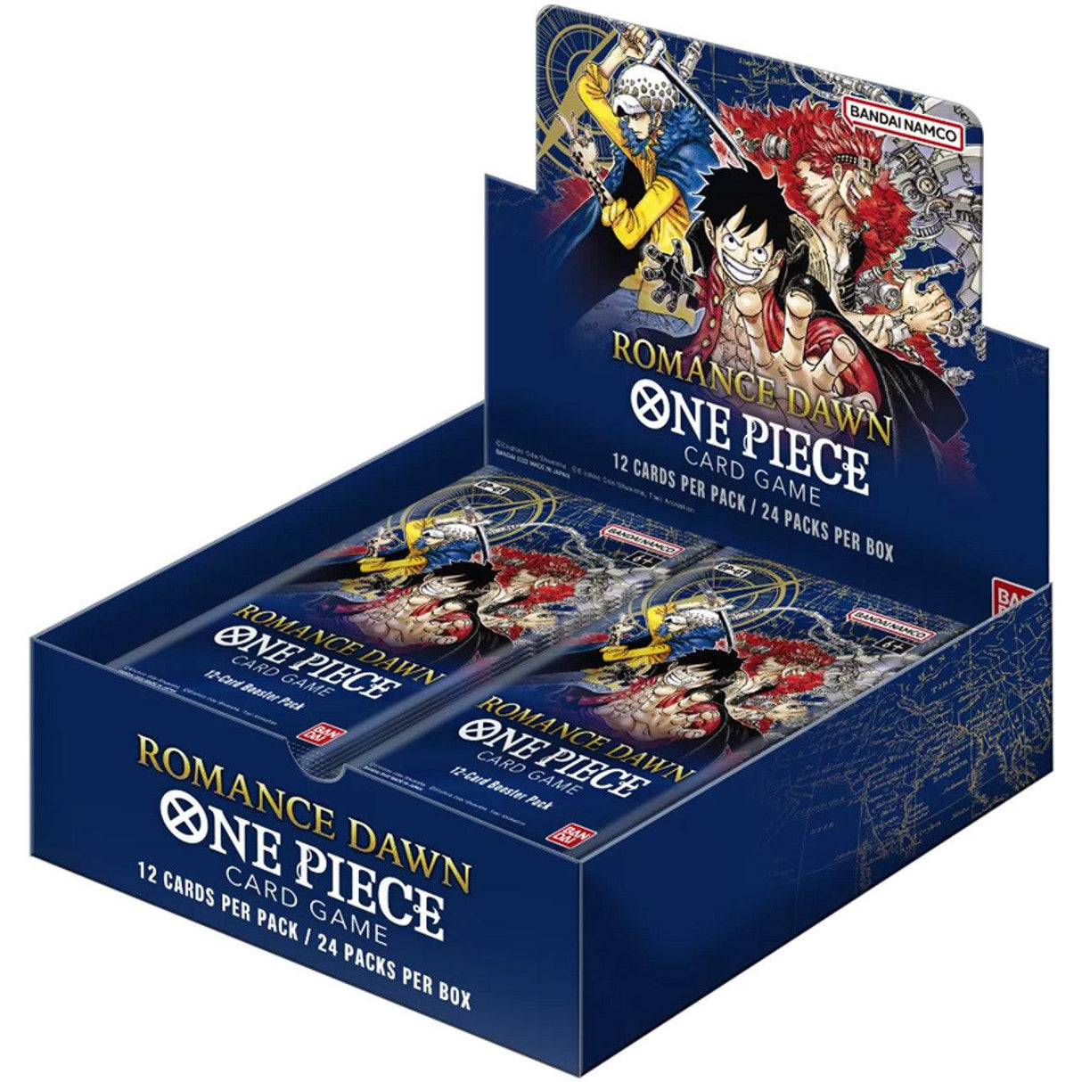 One Piece Card Game - Romance Dawn Booster Box (24 Packs) - JET Cards