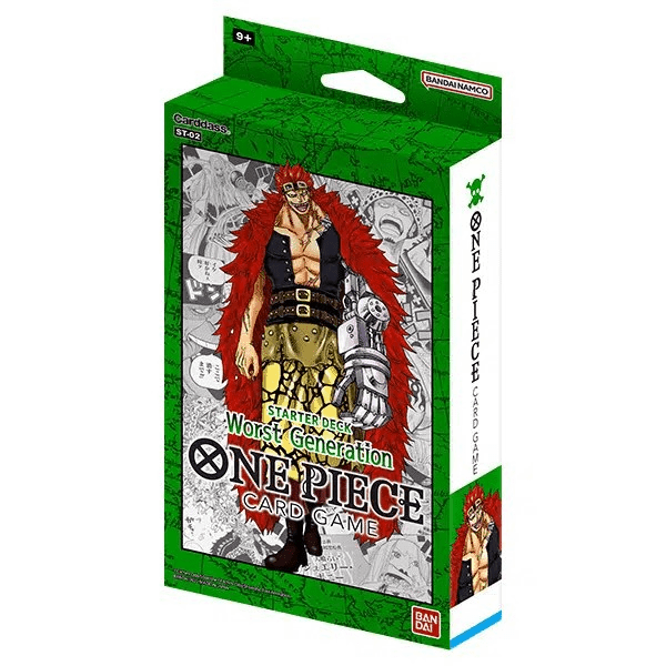 One Piece Card Game - Starter Deck - Worst Generation (ST-02) - JET Cards