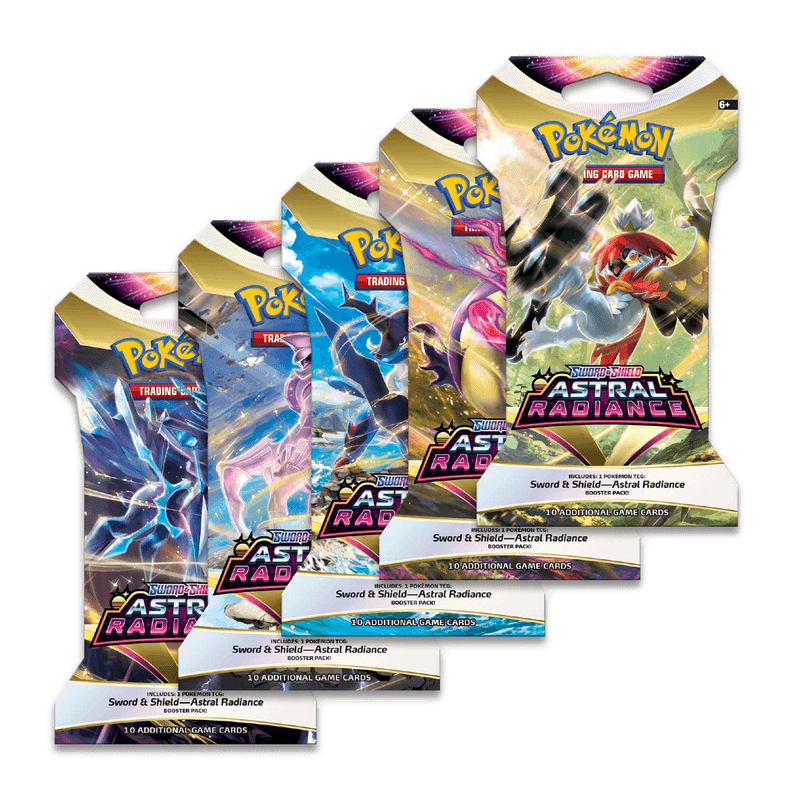 Pokemon Astral Radiance Sleeved Booster Pack (10 Cards) - JET Cards