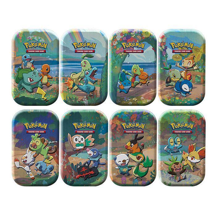 Pokemon Celebrations - Mini Tins - Set Of 8 - JET Cards