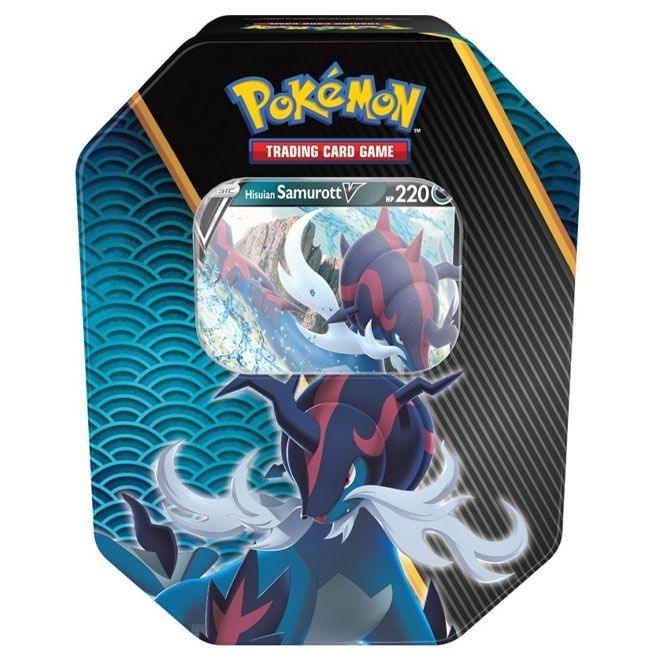Pokemon - Divergent Powers Tin - Hisuian Samurott - JET Cards