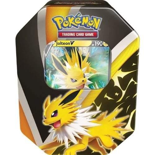 Pokemon Eevee Evolutions Tin - Jolteon V - JET Cards